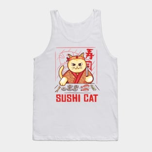 SUSHI KITTEN Tank Top